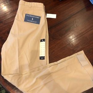 NWT Men’s Pleated Polo Khakis